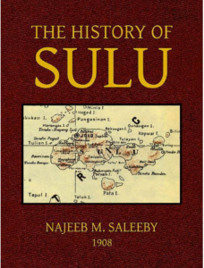 (The first book written on the History of Sulu)